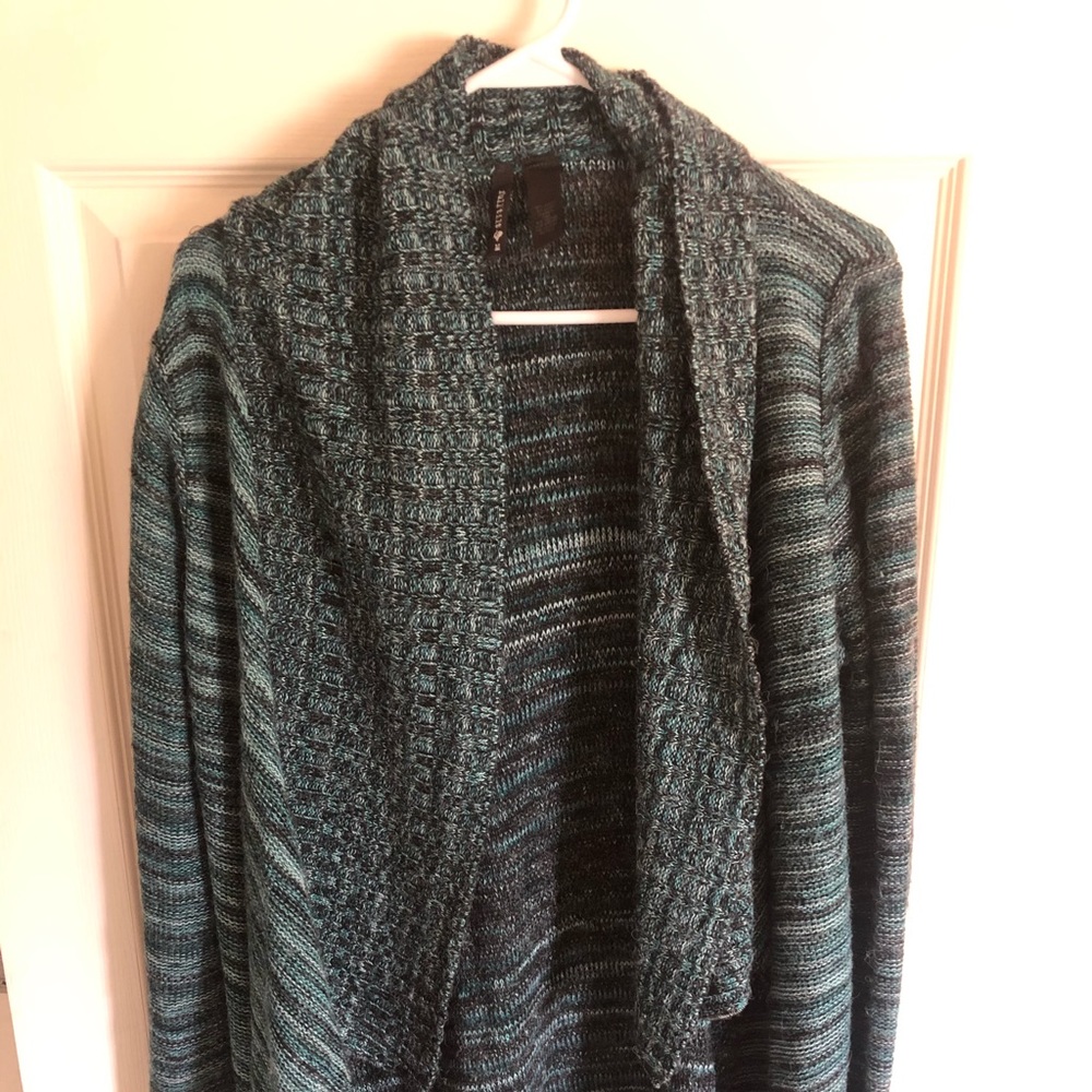 Blue/Green cardigan